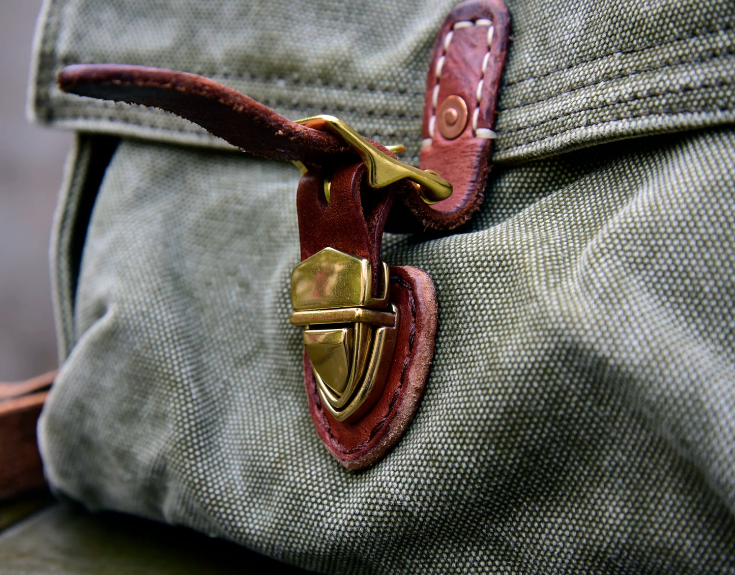 Vintage Canvas Tool Bag