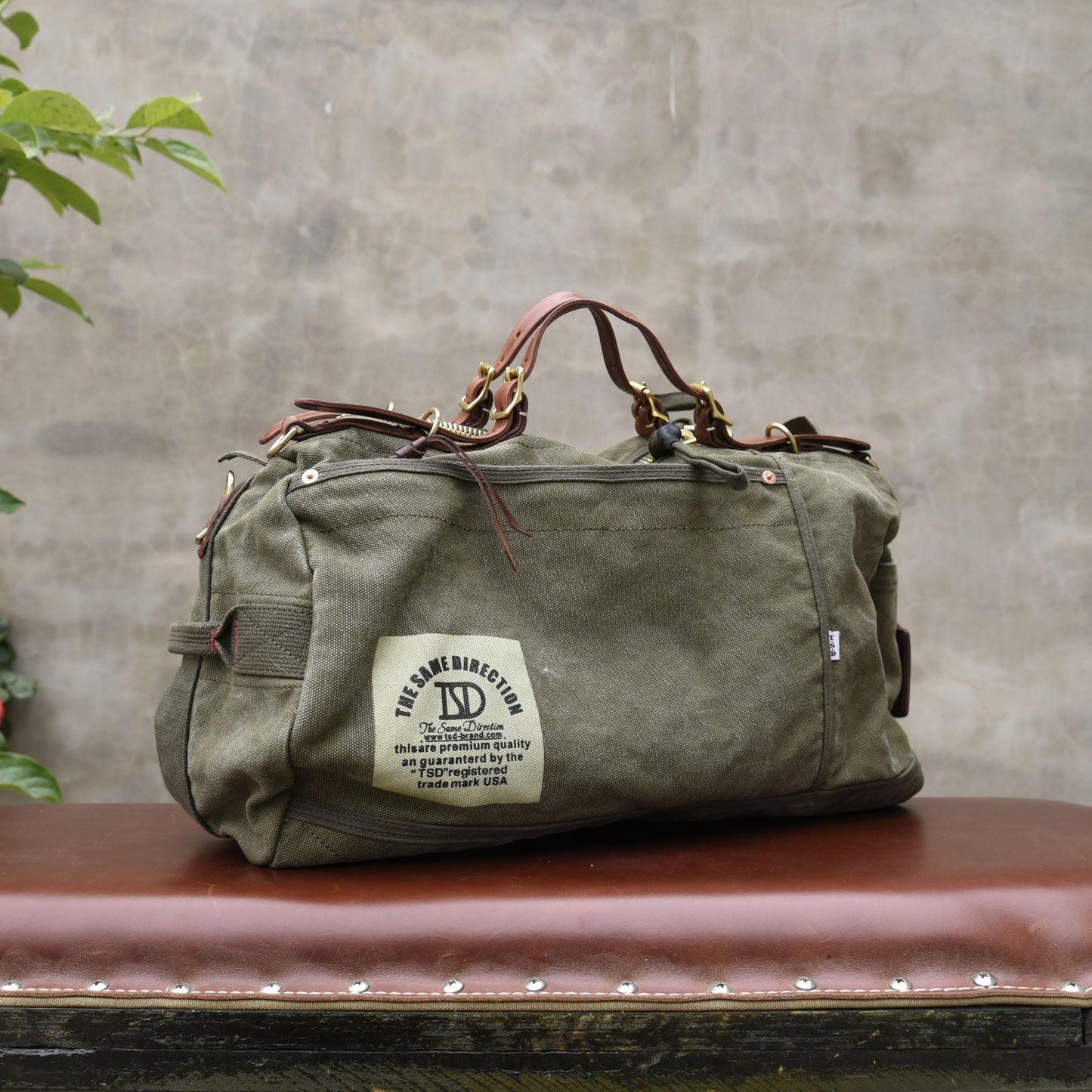 Heavy-Duty Canvas Travel Bag