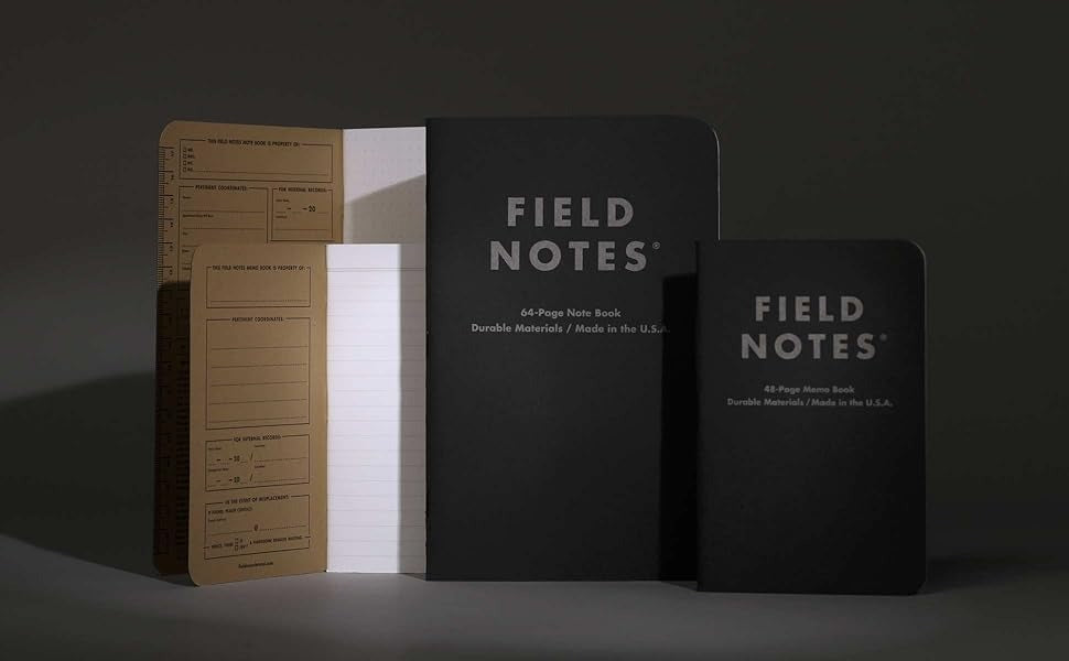 Pitch Black Memo Books