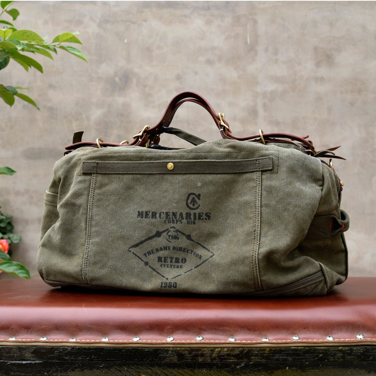 Heavy-Duty Canvas Travel Bag