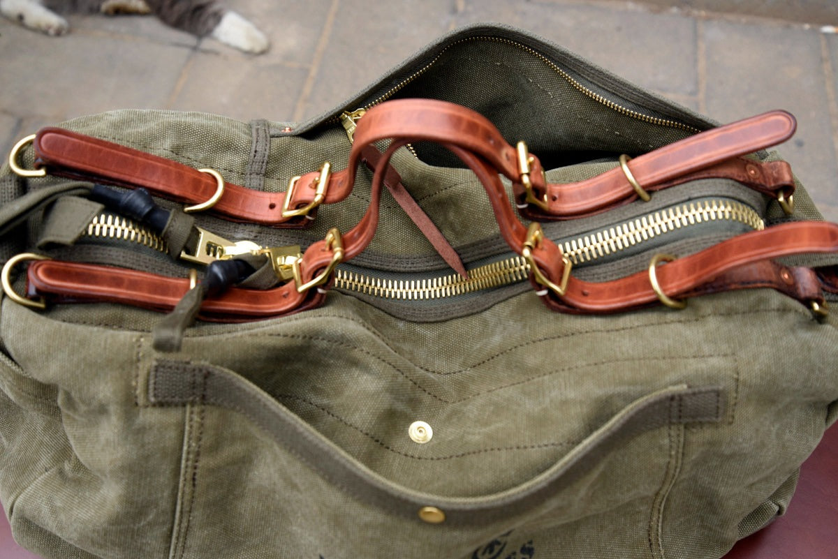 Heavy-Duty Canvas Travel Bag