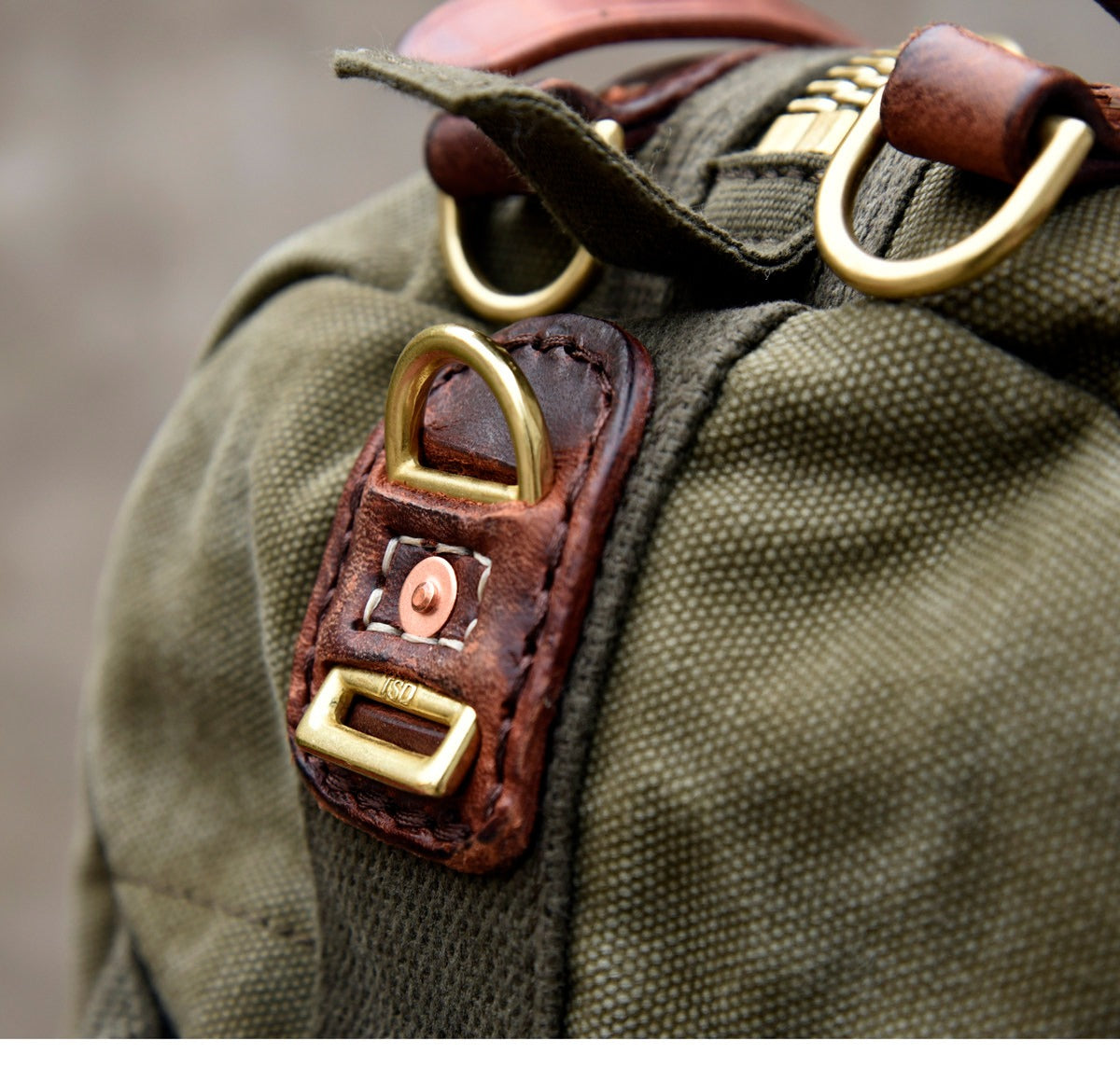 Heavy-Duty Canvas Travel Bag