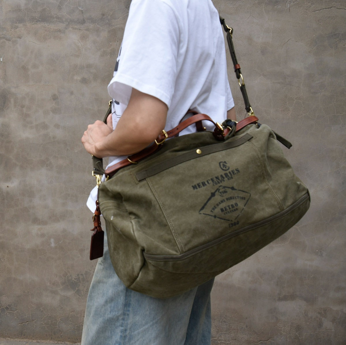 Heavy-Duty Canvas Travel Bag