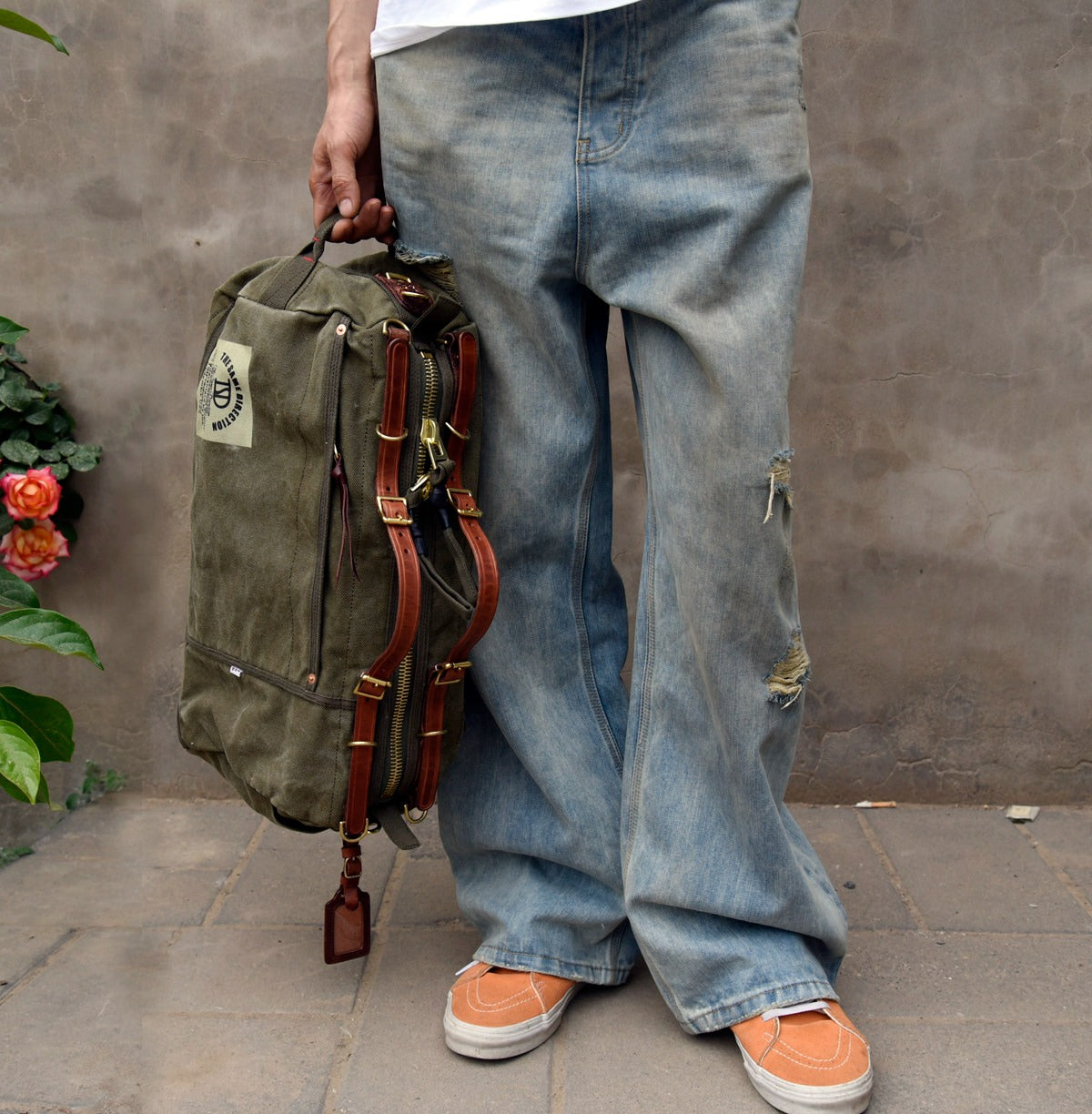 Heavy-Duty Canvas Travel Bag