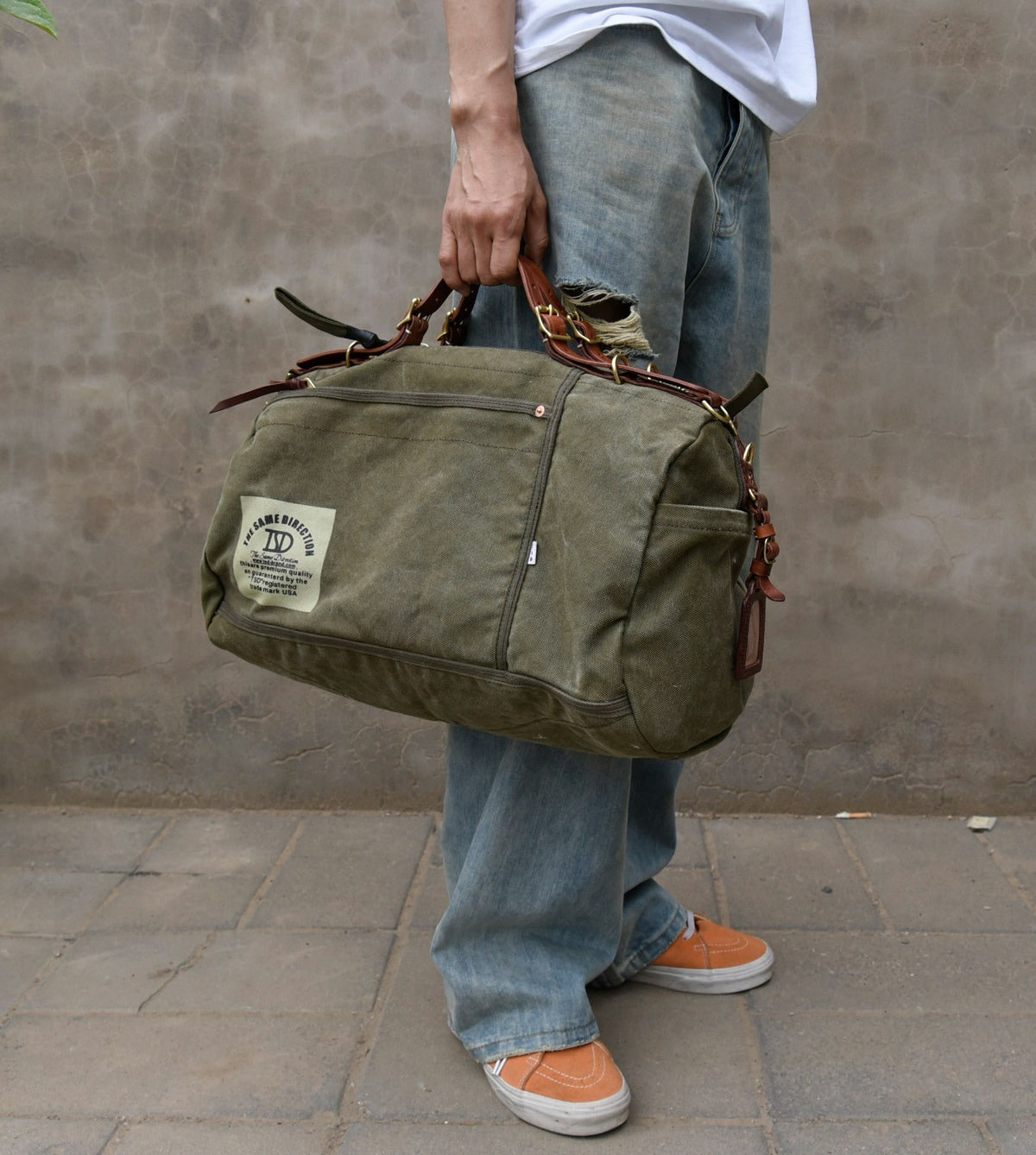 Heavy-Duty Canvas Travel Bag