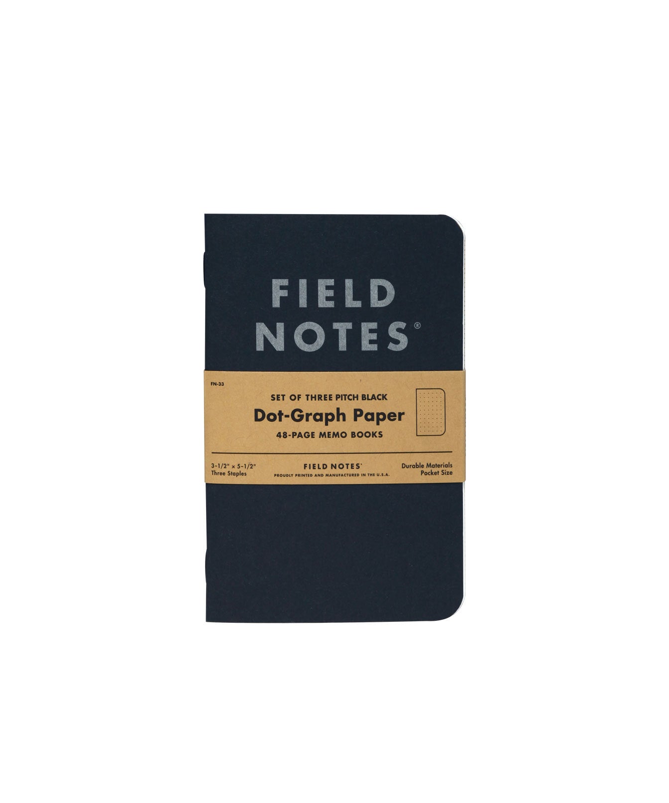 Pitch Black Memo Books