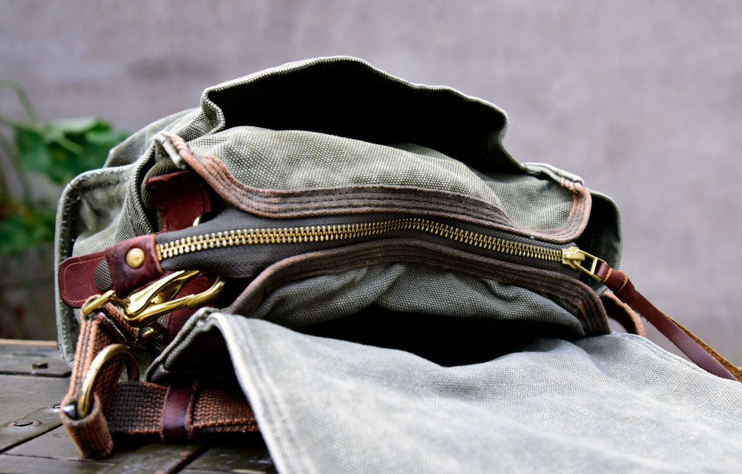 Vintage Canvas Tool Bag