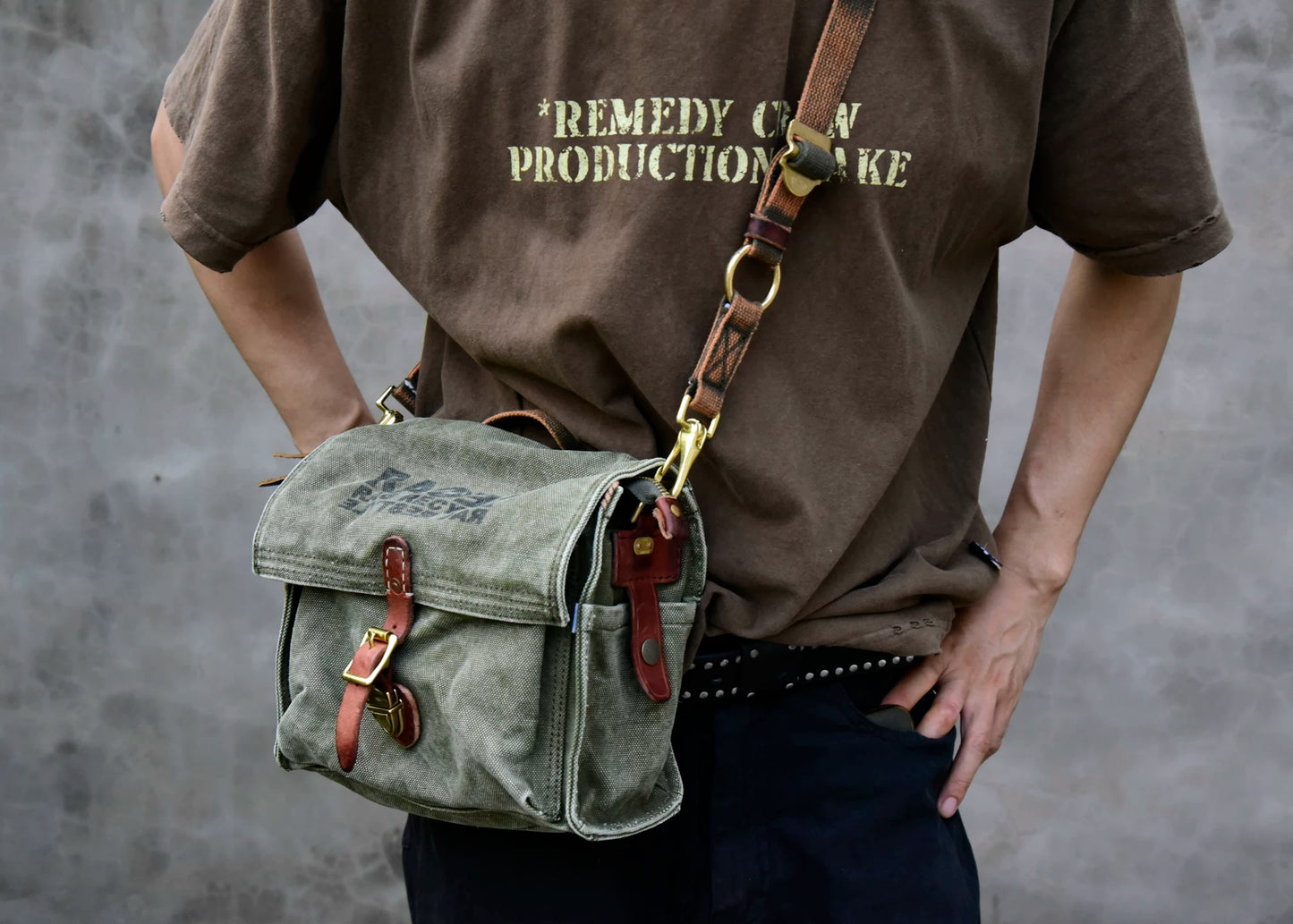 Vintage Canvas Tool Bag