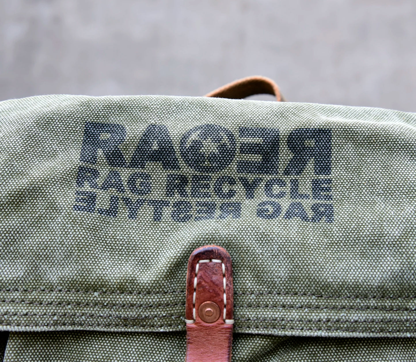 Vintage Canvas Tool Bag