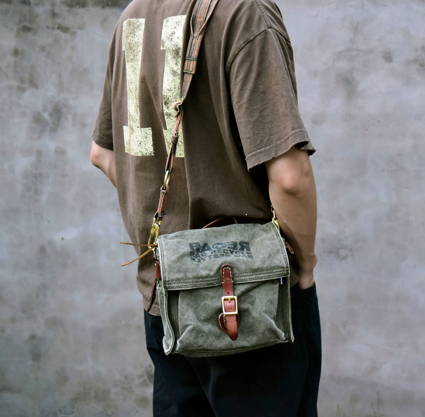 Vintage Canvas Tool Bag