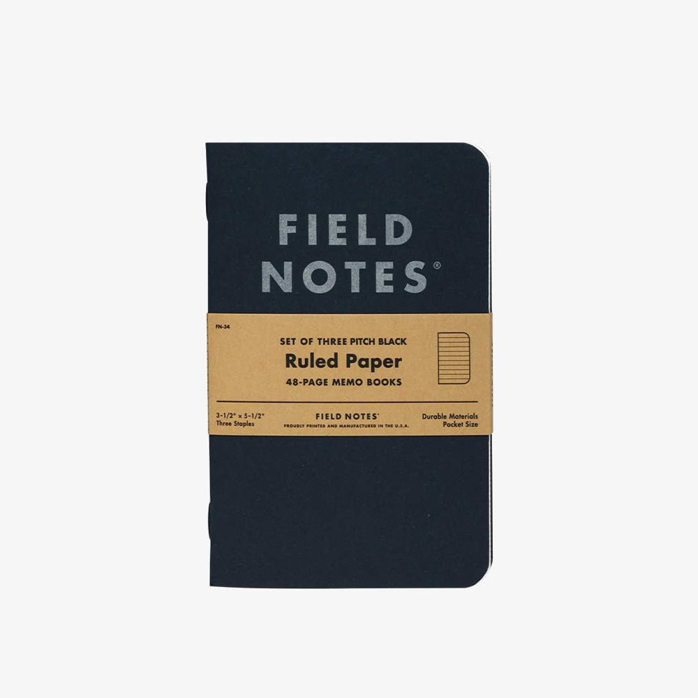 Pitch Black Memo Books