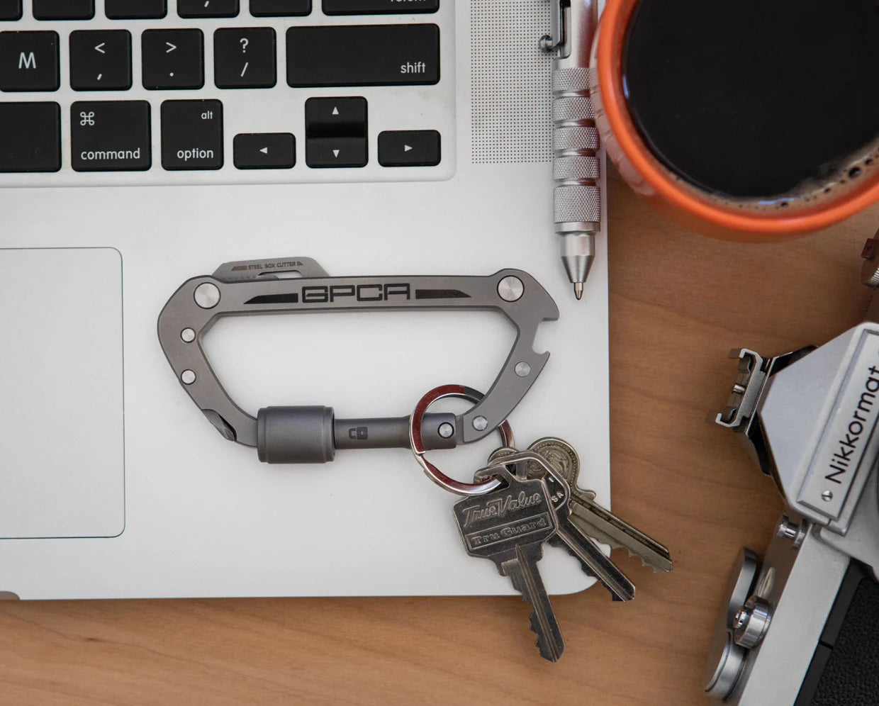 GPCA Carabiner PRO — EDC Multi-Tool Clip