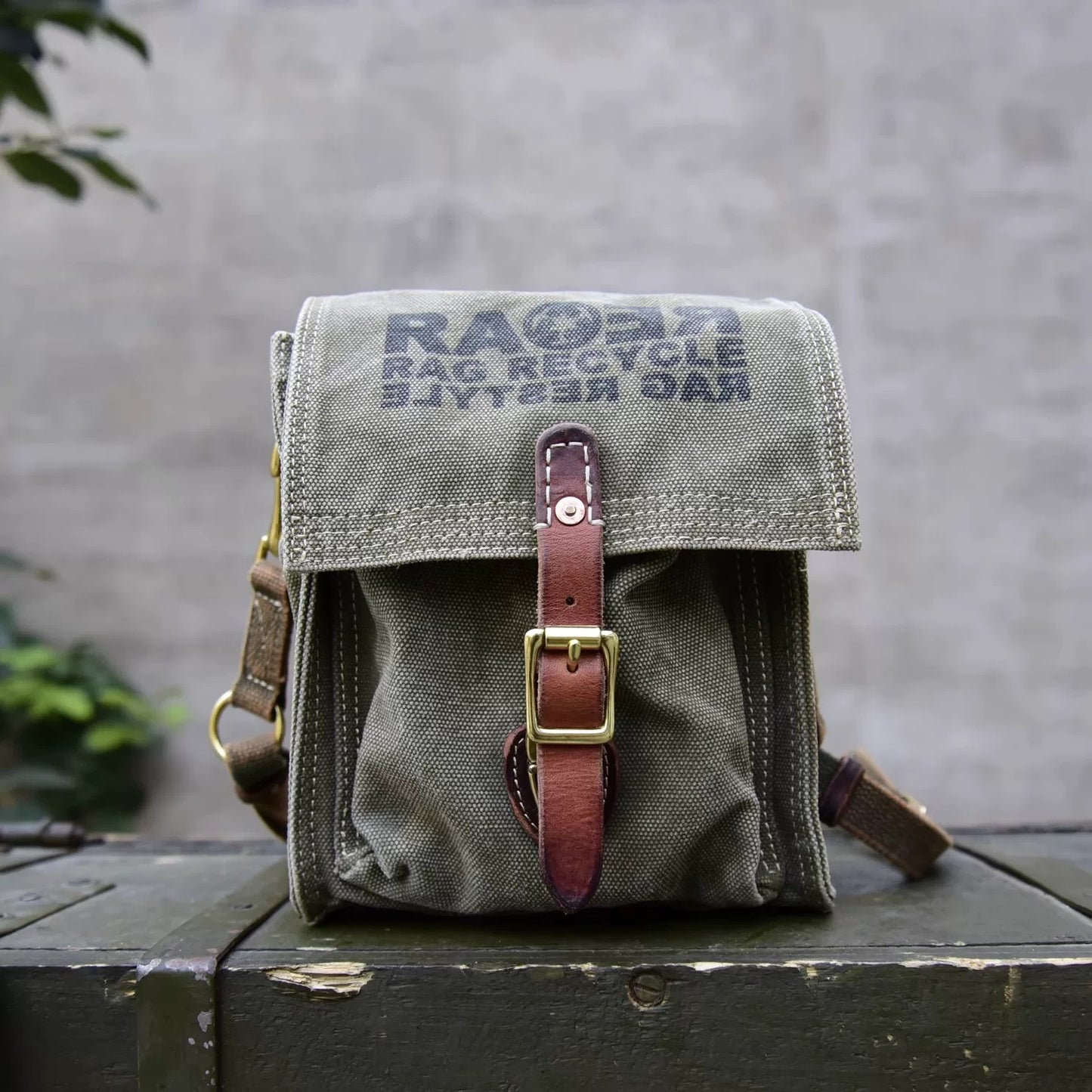 Vintage Canvas Tool Bag