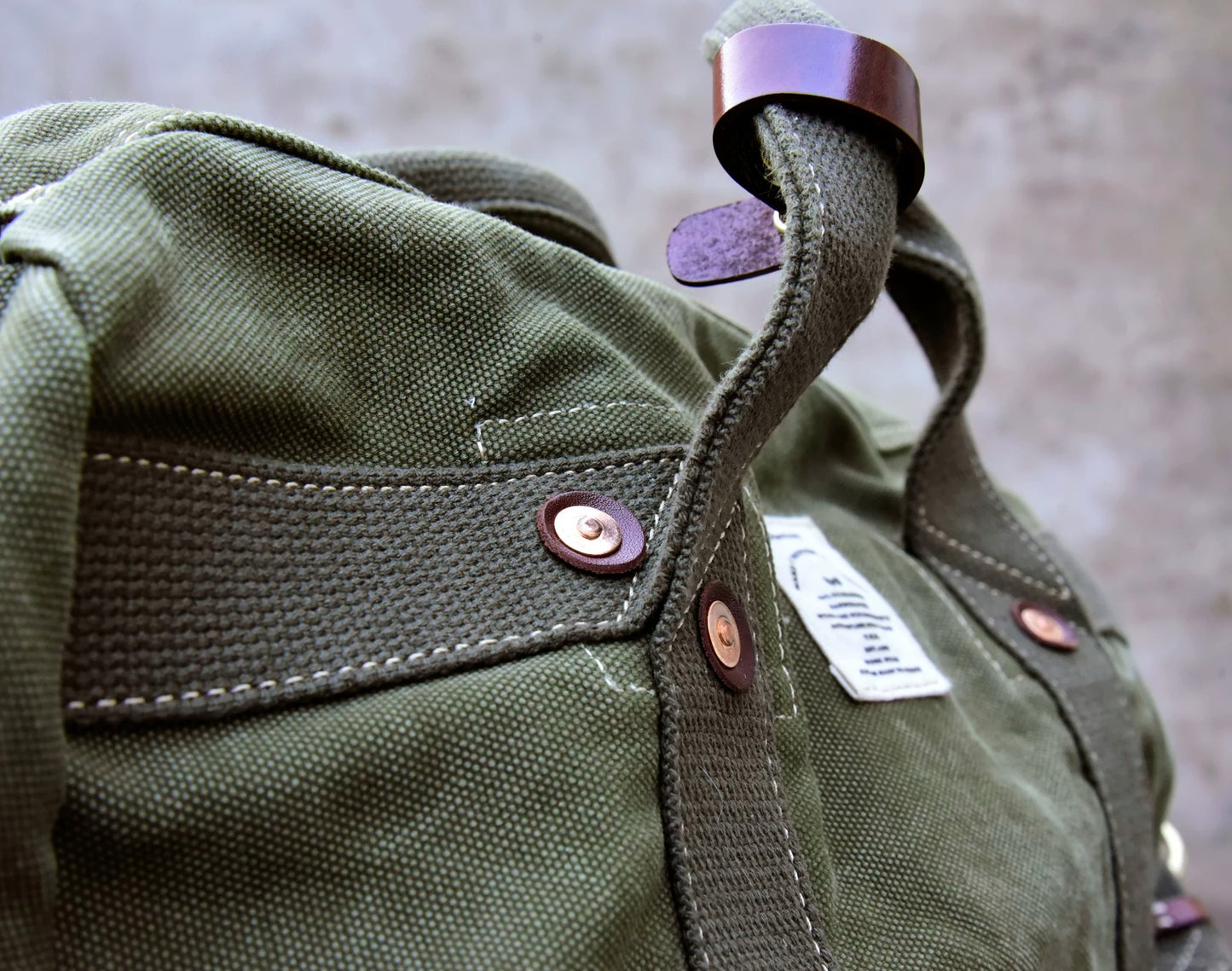 Vintage Canvas Crossbody Bag