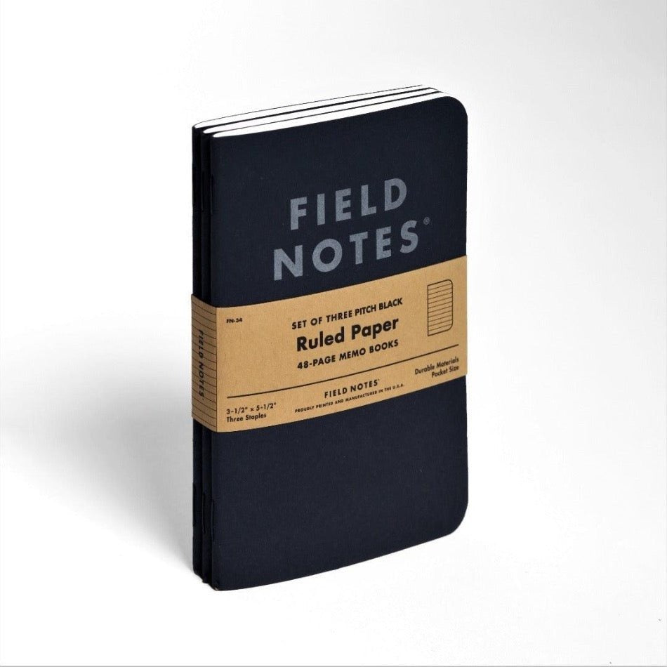 Pitch Black Memo Books